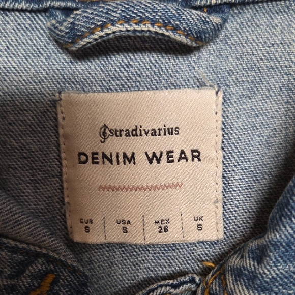 NIRVANA Blue Denim Jacket with Multicolor Patch - Picture 6 of 10